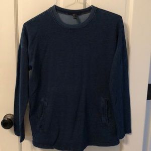 Ladies Denim long sleeve shirt